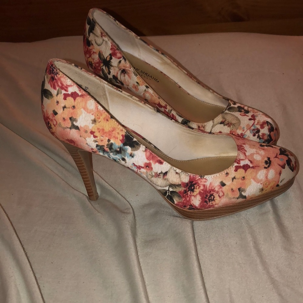 Floral heels